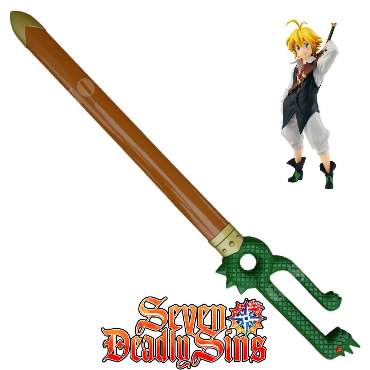 ESPADA MANGO DRAGÓN DE MELIODAS (ZS670)