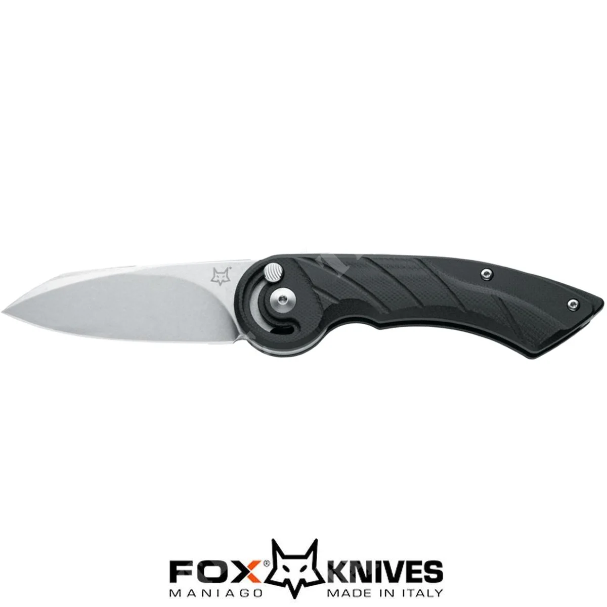 CUCHILLO RADIO CON MANGO G10 BLACK FOX (FX-550 G10B)