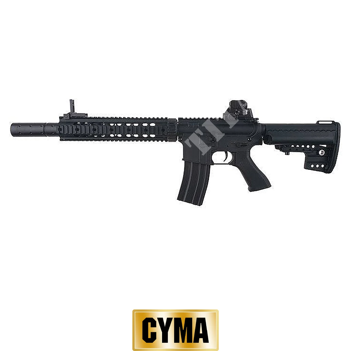 FUSIL ELECTRICO M4 CARBINE RIS SPORT SERIES NEGRO CYMA (CM631)