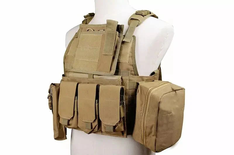 Chaqueta KINGRIN M4 Tactical Tan WOSPORT