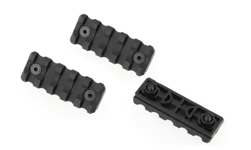 Kit 3 raíles Keymods (5 ranuras) Negro VFC