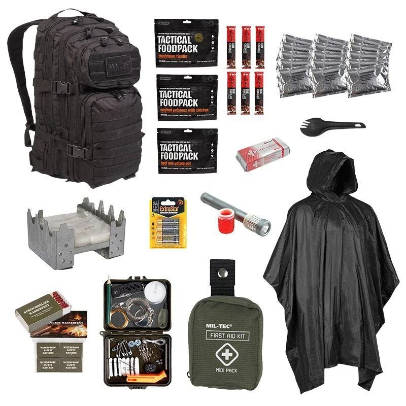Kit de Supervivencia Europeo 72h Basico