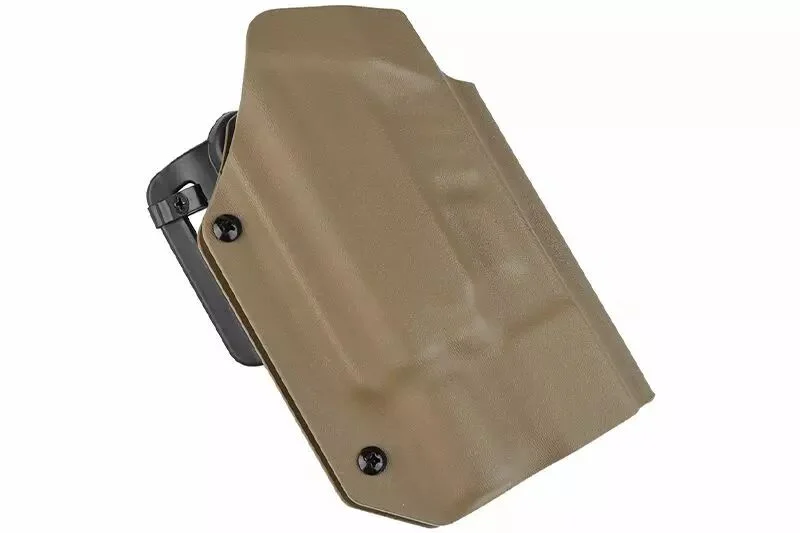 Funda Ligera tipo Kydex para Glock + X300 bronceada WOSPORT