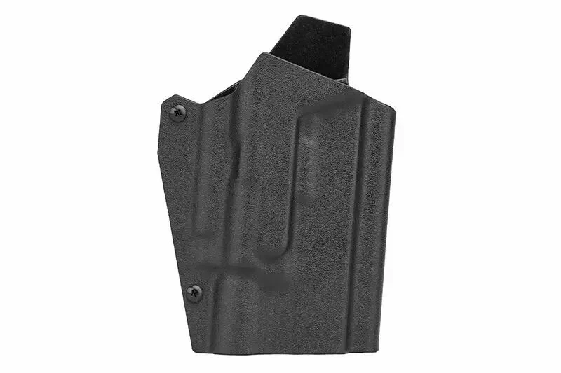 Funda ligera tipo Kydex para Glock tipo + lámpara X-400 negra WOSPORT