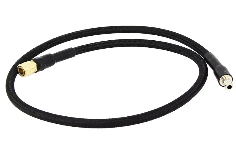 Línea HPA alto flujo nylon trenzado Negro EU Macho a US Hembra 8mm BALYSTIK