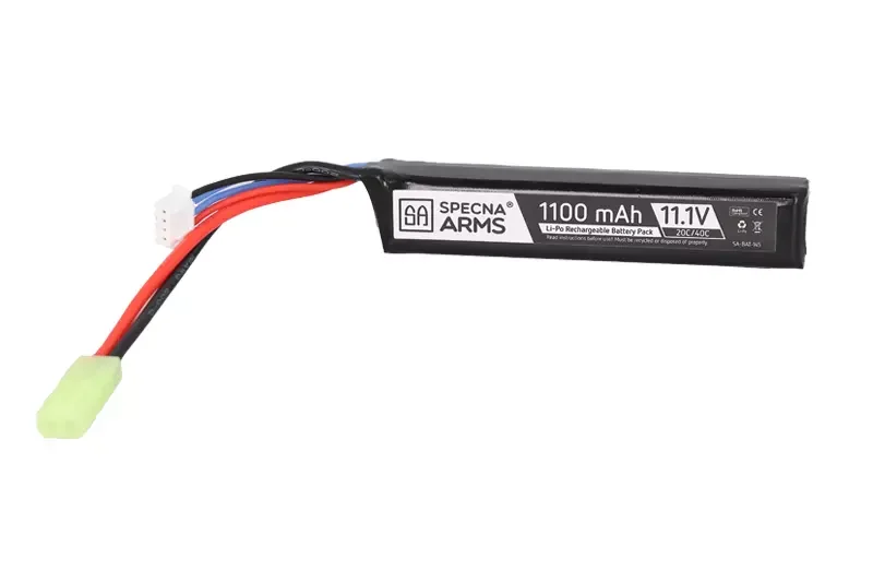 Batería LiPo 11.1V 1100mAh 20/40C Specna Arms