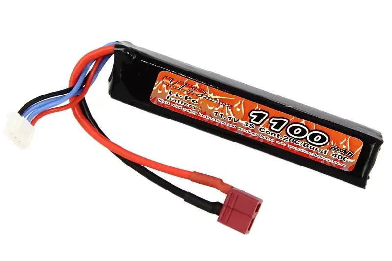 Batería LiPo 11.1v 1100mAh Stick DEAN VB