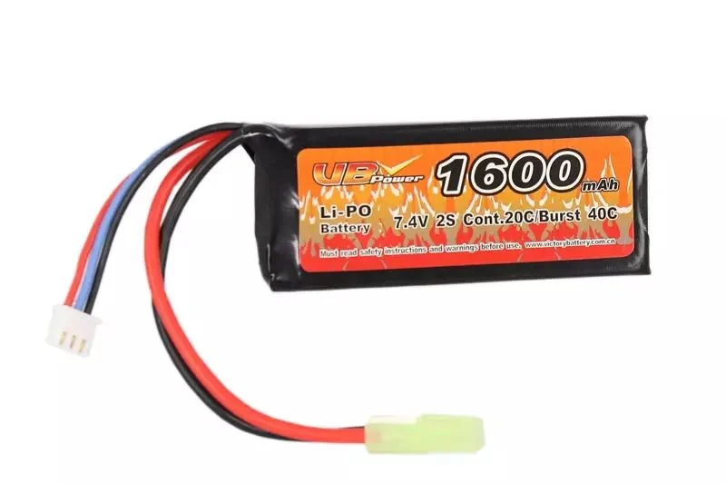 Mini Batería Lipo 7.4V 1600mAh VB