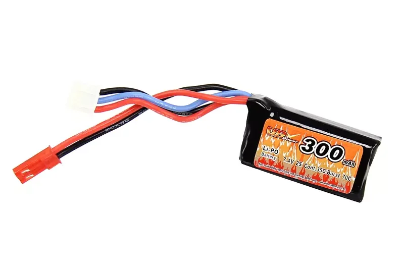 Batería Lipo 7.4v 300mAh 35C JST (HPA) VB