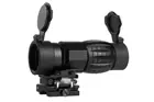 Lupa 4x Flip to side visor Negro AIM