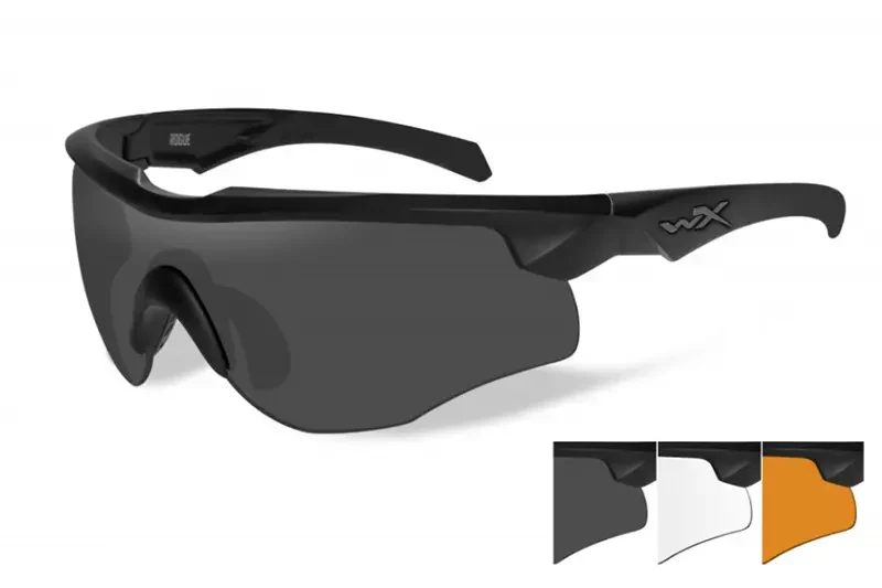Gafas Balísticas ROGUE Comm Negro 3 Pantallas WILEY X