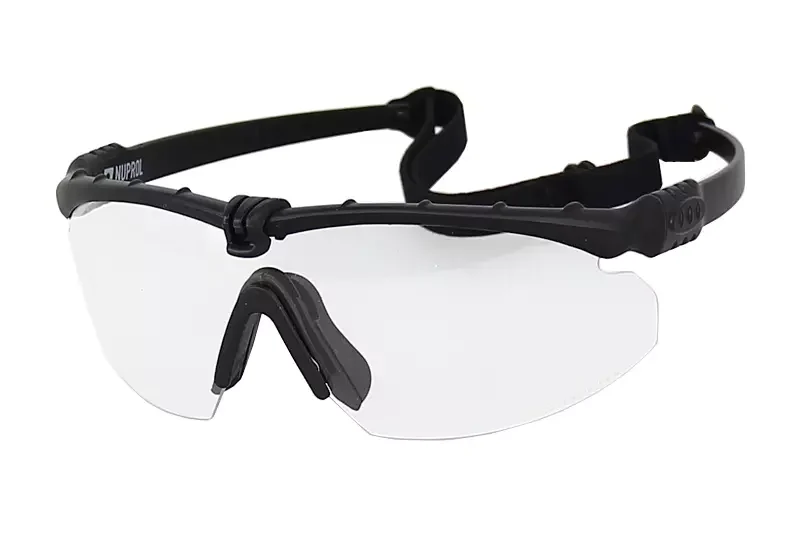 Gafas térmicas Battle Pro Negras / Transparentes con inserto Nuprol