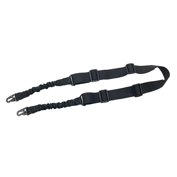 Curea tactica 2 puncte Bungee negru 8Fields