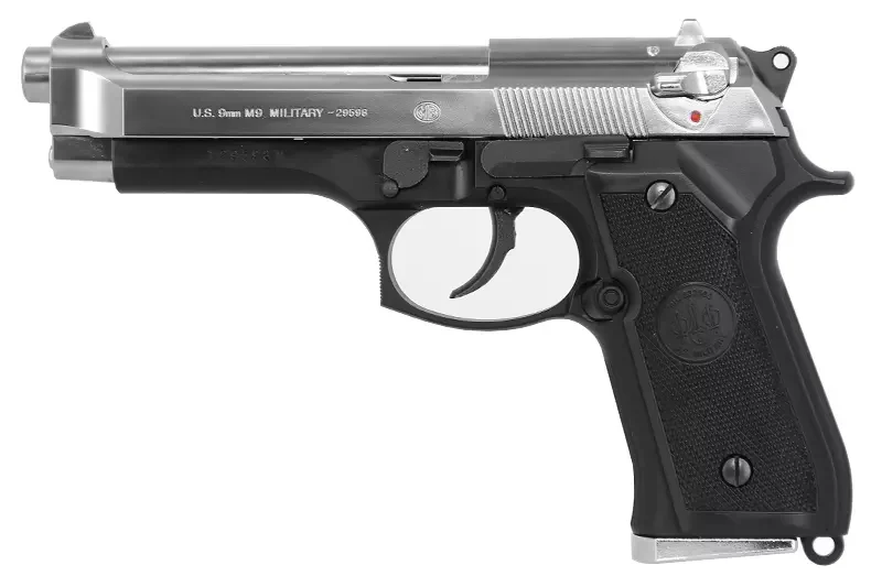 M92F Military Slide Silver Tokyo Marui Gaz