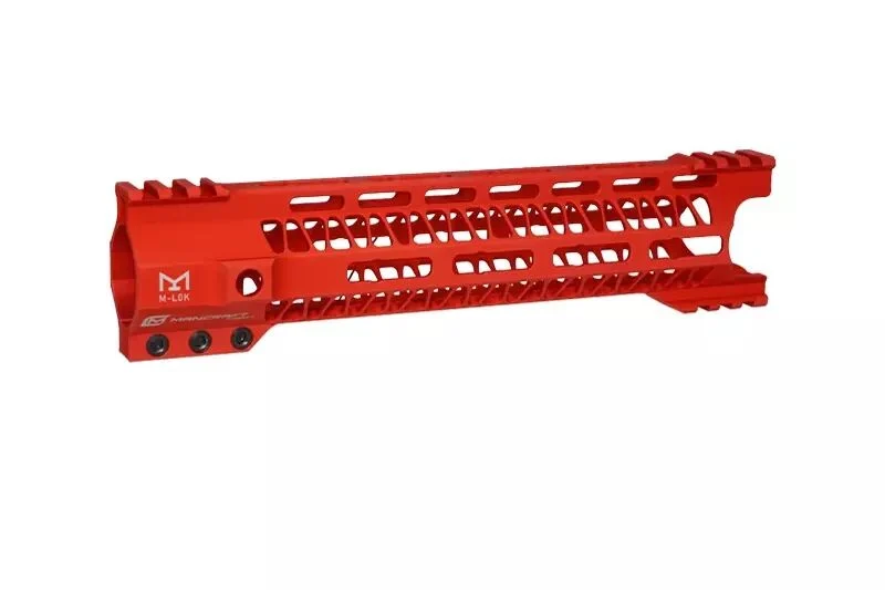 Guardamanos CNC M4/AR15 Ver.1 10" Rojo Mancraft