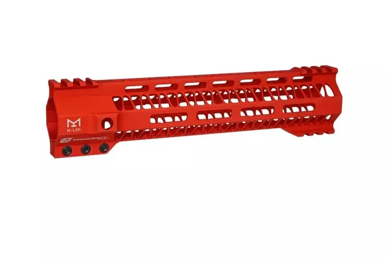 Guardamanos CNC M4/AR15 Ver.2 10" Rojo Mancraft