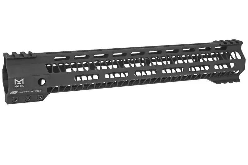 Guardamanos CNC M4/AR15 Ver.2 13" Negro Mancraft