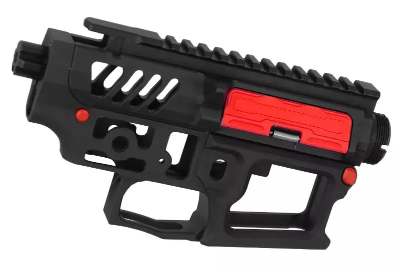 Corps M4 CNC Esqueleto Rojo / Negro Mancraft