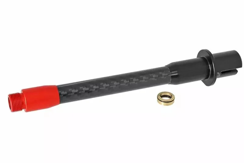 Cañón exterior MSB Hybrid CNC Carbon Speedsoft rojo Mancraft