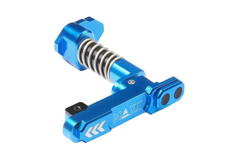 Retenedor de Cargador CNC Avanzado para M4 Style B Modelo Blue Maxx