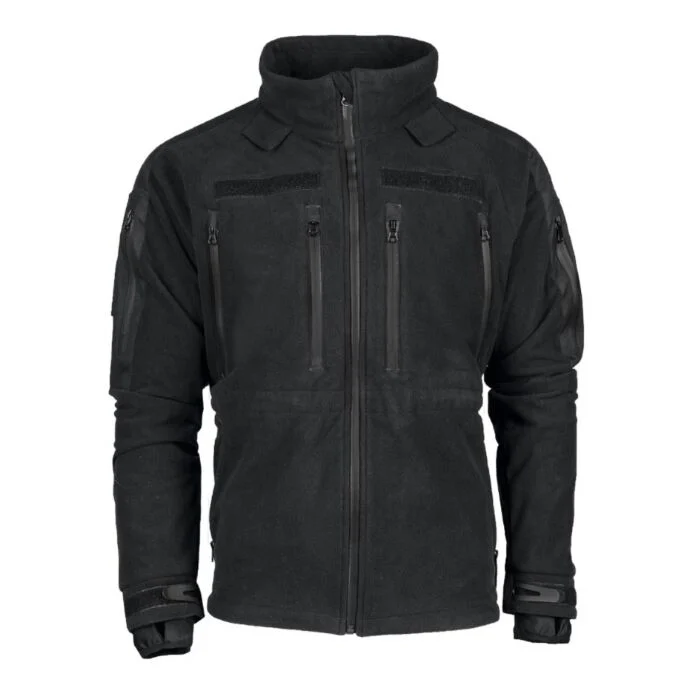 Jacheta Fleece Cold Weather Mil-Tec Negru XL