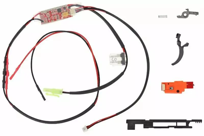 Mosfet 3.0 ETU y cableado frontal del bloque de disparo V3 G&G Armament