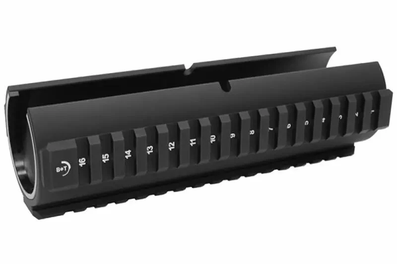 Guardamanos Tri-rail picatinny CNC 6063 para MP5 SD NGRS Marui Wii Tech