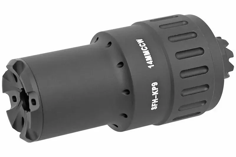 Casquillo de llama tipo MPI KP-9 Negro 14mm CCW 5KU