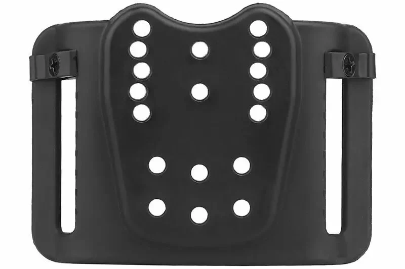 Adaptador de cinturón negro ajustable Quick Pull para funda WOSPORT