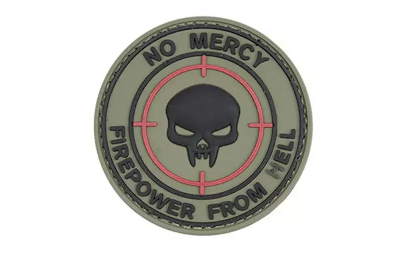 Parche PVC NO MERCY KINETIC WORKING GROUP Oliva
