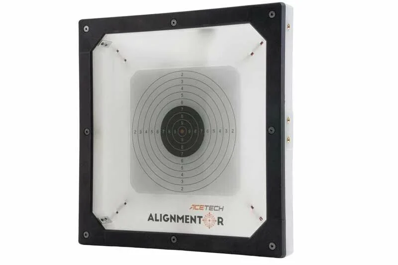 Cible connectée 230 x 230 mm Wi-Fi Alignmentor compact ACETECH