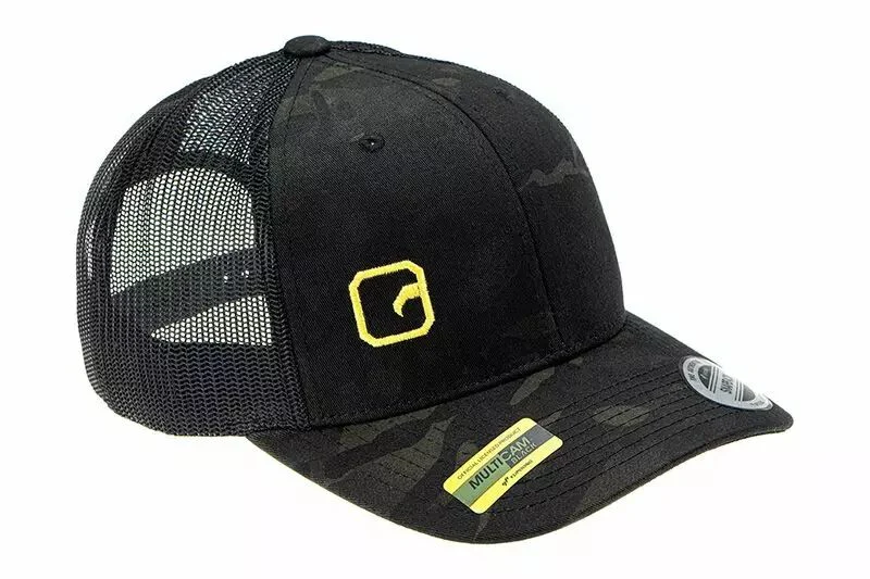 Retro Trucker Off Duty Cap Multicam Negro Clawgear