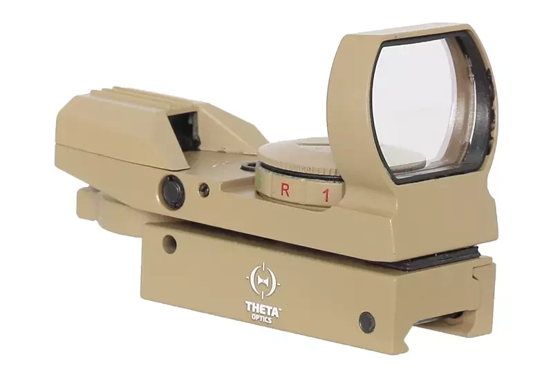 Mira reflex abierta Tan Theta Optics