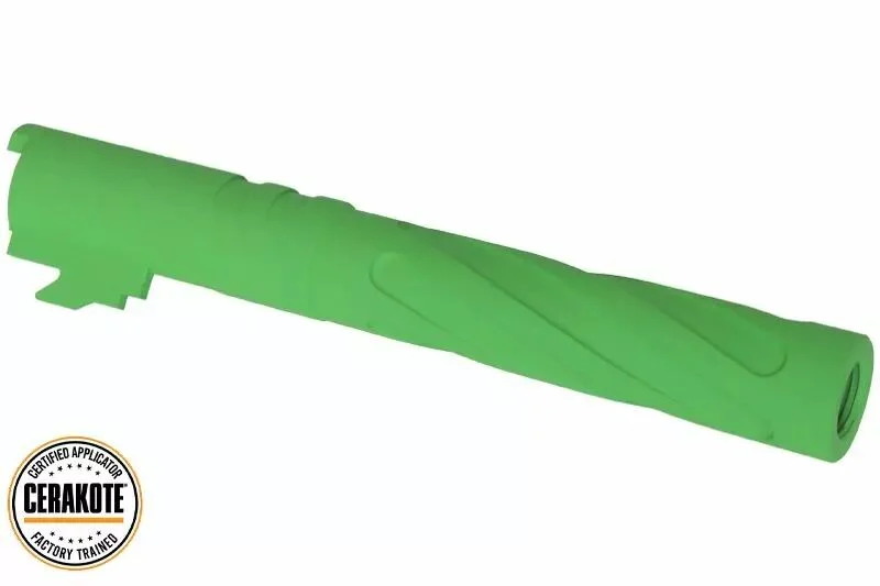Cañón Exterior Tornado Inoxidable Cerakote Verde Hi-Capa 5.1 GBB Marui 5KU