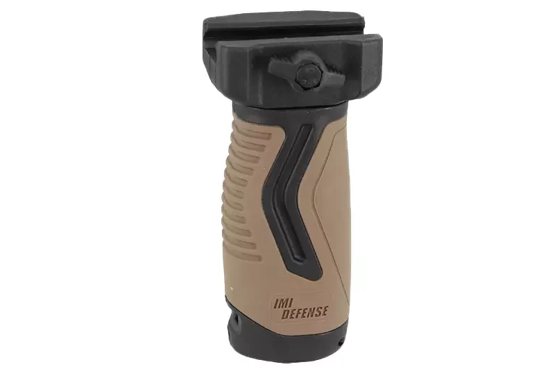 Grip Táctico OVG Sobremoldeado Negro / Tan IMI Defense