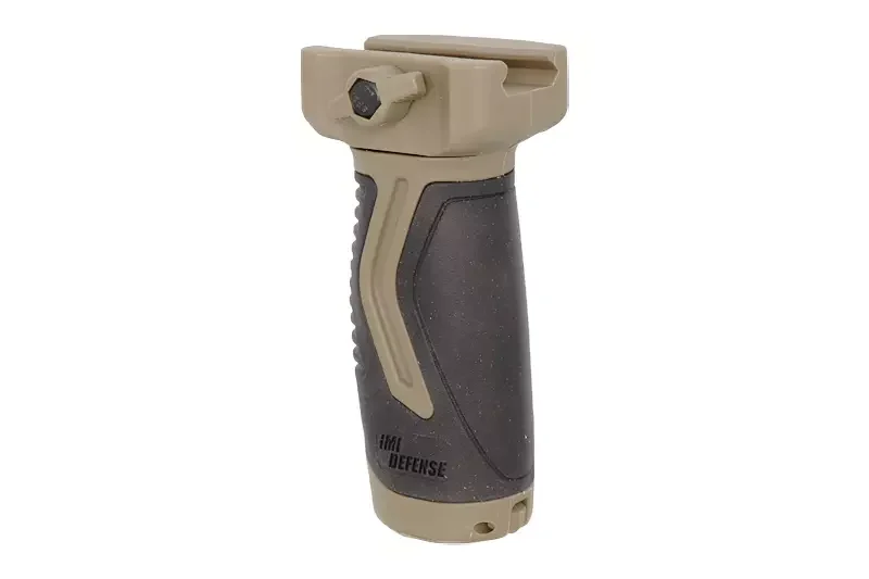 Grip Táctico OVG Sobremoldeado Tan / Negro IMI Defense
