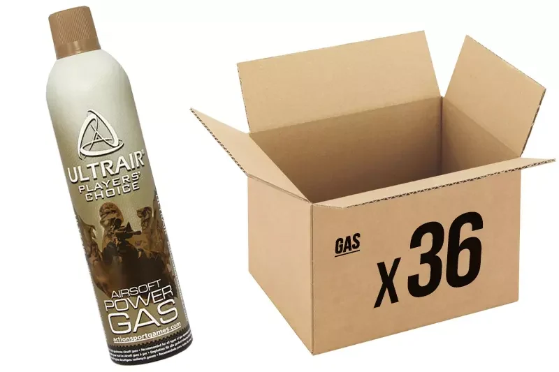 Pack 36 bombonas Ultrair 700ml ASG