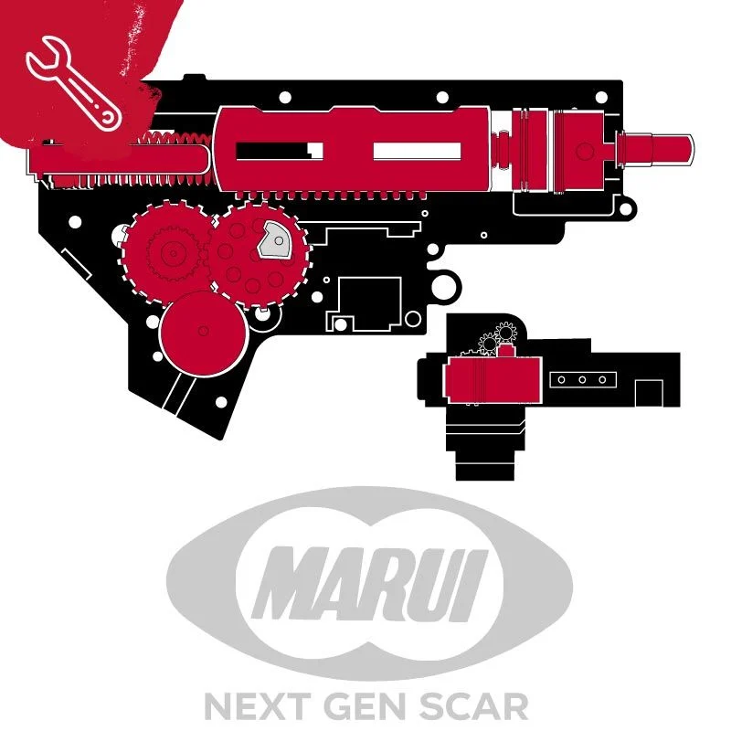 Pack Upgrade Tokyo Marui Next Gen Scar (Replicas Nuevas)