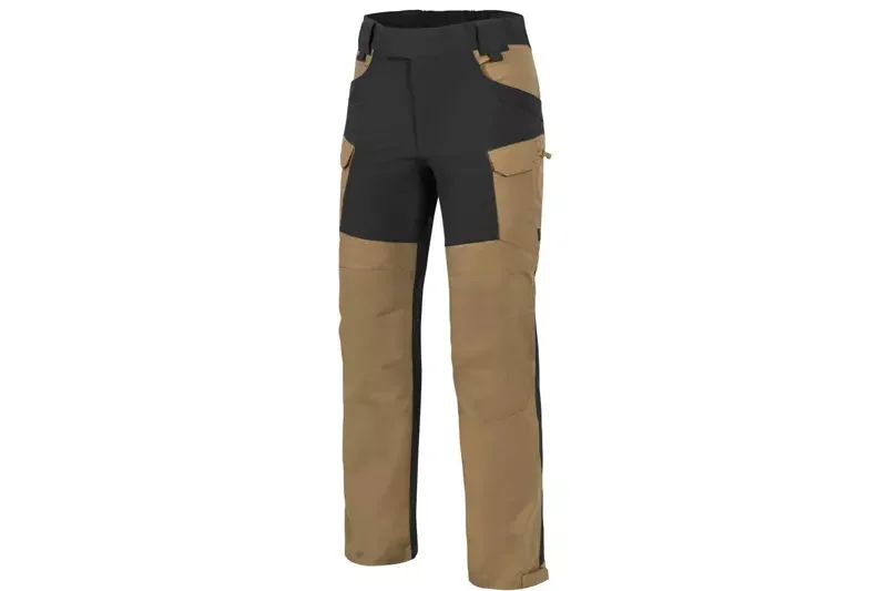 Pantalón Hybrid Outback Pants® DuraCanvas® Coyote / Negro A Long Helikon