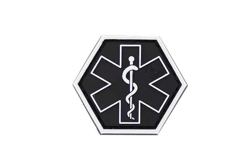 Parche PVC Paramédico Hexágono Swat JTG