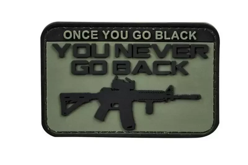 Parche PVC You Never Go Back GFC