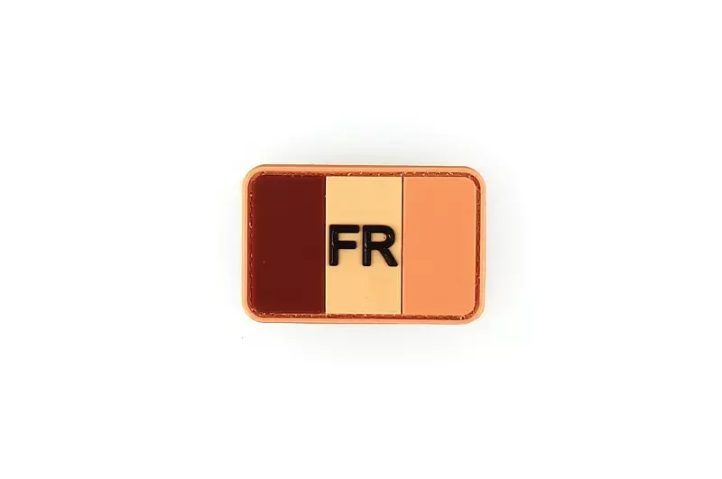 Parche Francia Bandera Desierto Goma JTG