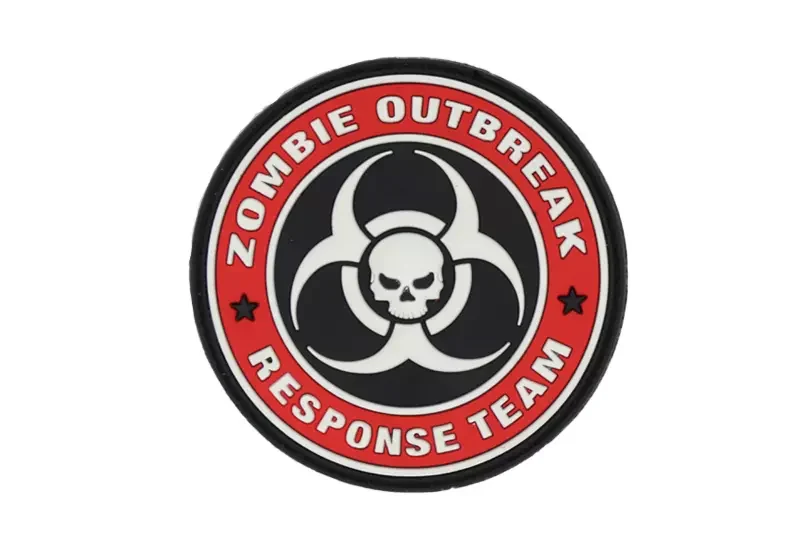 Zombie Outbreak Parche de goma JTG