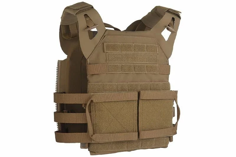 Porta Placas Nuevo JPC Tactical 2.0 Coyote Marrón WOSPORT