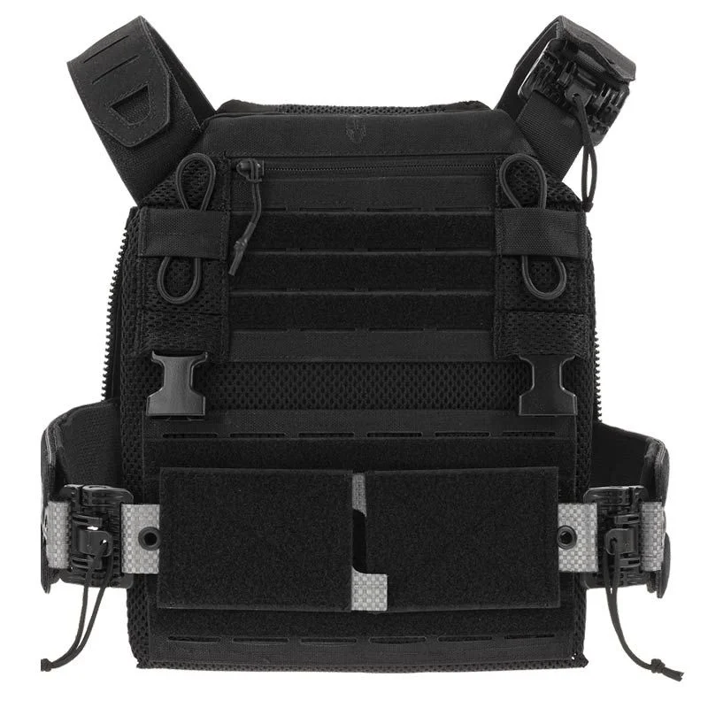 Pack Chaleco Porta Placas Ragnar Valhalla System Harald King Tier 0 negro