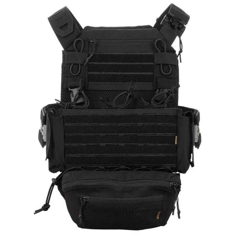 Pack Chaleco Porta Placas Ragnar Valhalla System Harald King Tier 2 negro