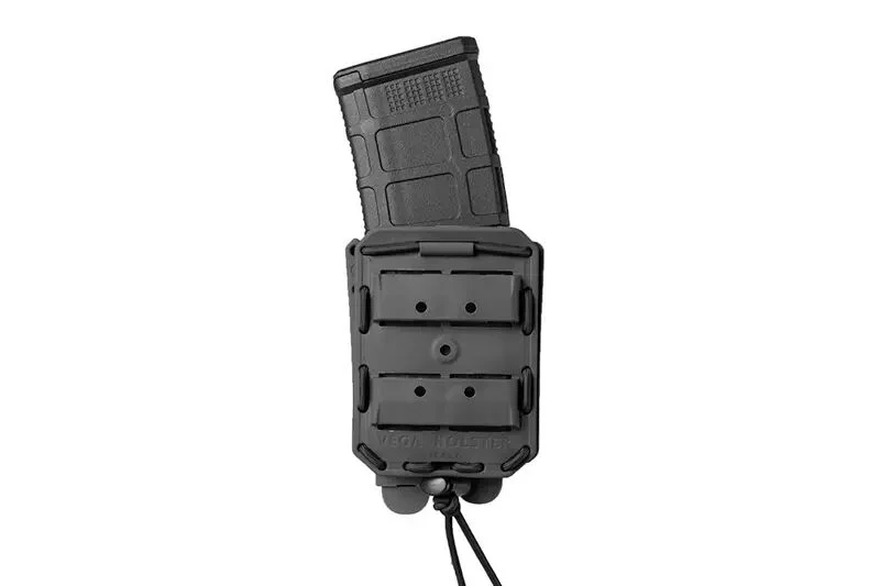 Bungy 8BL Porta Cargador Rígido Negro para cargador M4 / AR15 VEGA HOLSTER