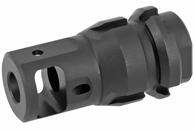 Dead Air Keymicro Freno 14mm CCW PTS cubierta de llama
