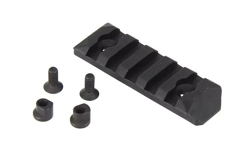 Rail Keymod 5 Ranuras Negro PTS