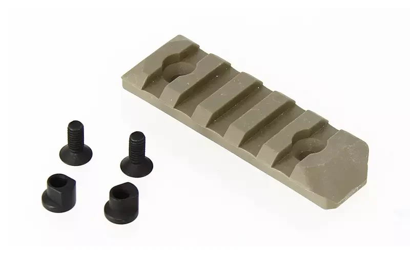 Rail Keymod 5 Ranuras Tierra Oscura PTS